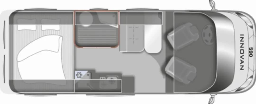 LMC Innovan 590 – kompaktowy kamper van na FordTransit - 2